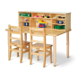 Jonti-Craft 48" W x 30" D Store-More Elementary School Table