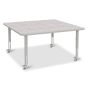 Jonti-Craft Berries 48" D Square Mobile Classroom Activity Table