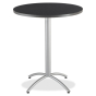 Iceberg CafeWorks 36" Round Bistro Table - Grey