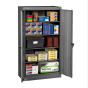Tennsco Standard Storage Cabinets (Dual handle 6618DH, shown in medium grey)