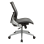 Office Star Space Seating Professional AirGrid Mesh Mid-Back Managers Chair, Grey