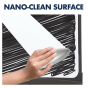 Quartet Nano-Clean 2' x 3' Magnetic Presentation Easel, Black Frame
