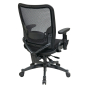 Office Star Space Seating Professional Dual Function AirGrid Mesh Mid-Back Task Chair