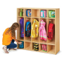 Jonti-Craft Young Time 5-Section Cubby Coat Locker