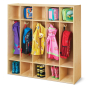Jonti-Craft Young Time 5-Section Cubby Coat Locker