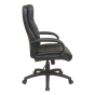 Office Star Faux Leather High-Back Executive Office Chair