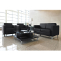 Global Citi 7876 Commercial Faux Leather Lounge Loveseat