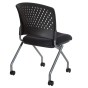 Office Star Pro-Line II Deluxe Plastic-Back FreeFlex Fabric Nesting Folding Chair, 2-Pack