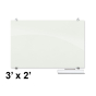 Best-Rite 83843 Visionary 3 ft. x 2 ft. Magnetic Glass Whiteboard 