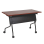Office Star 84225 60" W x 24" D Nesting Training Table (Shown in Cherry Top/Black Legs)