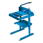 Dahle 842 16-7/8" 200 Sheet Capacity Professional Stack Cutter Shown with Optional Stand