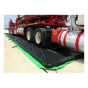 Ultratech Ultra-Containment 8464 Foam Wall 12 ft. x 50 ft. x 4" H PVC Spill Containment Berm (example of application)