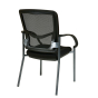 Office Star Pro-Line II ProGrid Mesh-Back Fabric Mid-Back Guest Chair