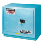 Justrite ChemCor Fume Hood Corrosive Chemical Storage Cabinets  (Shown in Blue, Padlock Not Included)
