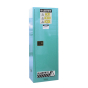 Just-Rite Sure-Grip EX 892202 Slimline One Door Corrosives Acids Steel Safety Cabinet, 22 Gallons, Blue
