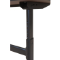 Balt MooreCo 60" W x 24" D Dry Erase Top Height Adjustable Nesting Flipper Training Table