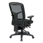 Office Star Pro-Line II Multifunction ProGrid Mesh-Back Fabric High-Back Managers Chair