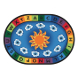Carpets for Kids Sunny Day Learn & Play Alphabet Classroom Rug