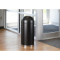 Safco 15 Gal. Open Top Dome Trash Receptacle