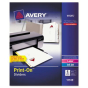 Avery Print-On 5-Tab 3-Hole Letter Dividers, White, 5 Sets/Pack