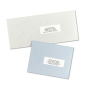 Avery 2-13/16" x 1" Copier Mailing Labels, White, 8250/Box