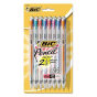 BIC #2 0.9 mm Assorted Colors Plastic Mechanical Pencils, 24-Pack