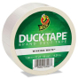 DuckTape 1.88" x 20 yds Colored Duct Tape, 3" Core, White
