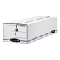 Bankers Box 8-3/4" x 23-3/4" x 7" Record Form Liberty Basic Storage Boxes, 12/Carton