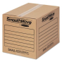 Bankers Box SmoothMove 16" x 12" x 12" Basic Moving Boxes, 20-Boxes