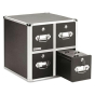 Vaultz 660-Capacity Four-Drawer CD File Cabinet