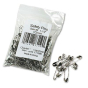 Charles Leonard 1-1/2" Length Nickel-Plated Steel Safety Pins, 144/Pack