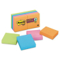 Post-It 2" X 2", 8 90-Sheet Pads, Marrakesh Color Super Sticky Notes