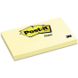 Post-It 3" X 5", 12 100-Sheet Pads, Canary Yellow Notes