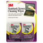 3M Notebook Screen Cleaning Individual Wet Wipes Pack, 24 Wipes