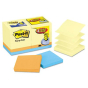 Post-It 3" X 3", 18 100-Sheet Pads, Canary Yellow & Cape Town Pop-Up Notes
