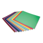 Pacon 28" x 22" 100-Pack Assorted Colors Four-Ply Poster Boards
