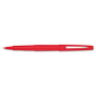 Paper Mate Flair Medium Stick Porous Point Pens, Red, 12-Pack