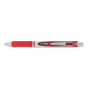 Pentel EnerGel RTX 0.7 mm Medium Retractable Roller Ball Pen, Red