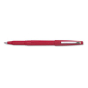 Pentel Rolling Writer 0.8 mm Medium Roller Ball Pens, Red, 12-Pack