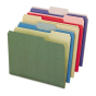 Pendaflex Earthwise 1/3 Cut Tab Letter File Folder, Assorted, 50/Box