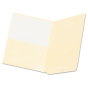 Pendaflex Double-Ply Straight End Tab Letter Pocket Folder, Manila, 50/Box