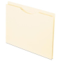 Pendaflex Reinforced Top Tab 1" Expansion Letter File Jackets, Manila, 50/Box