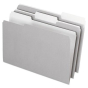Pendaflex 1/3 Cut Tab Legal Interior File Folder, Gray, 100/Box