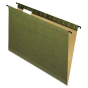 Pendaflex SureHook Legal Hanging Folders, Green, 20/Box
