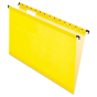 Pendaflex SureHook Legal Hanging Folders, Yellow, 20/Box