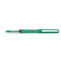 Pilot Precise V5 0.5 mm Extra Fine Stick Roller Ball Pens, Green, 12-Pack