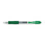 Pilot G2 0.5 mm Extra Fine Retractable Gel Roller Ball Pens, Green, 12-Pack