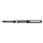Pilot VBall 0.5 mm Extra Fine Stick Roller Ball Pens, Black, 12-Pack