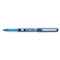 Pilot VBall 0.5 mm Extra Fine Stick Roller Ball Pens, Blue, 12-Pack