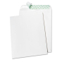 Quality Park 9" x 12" Side Seam #90 Tech-No-Tear Catalog Envelope, White, 100/Box